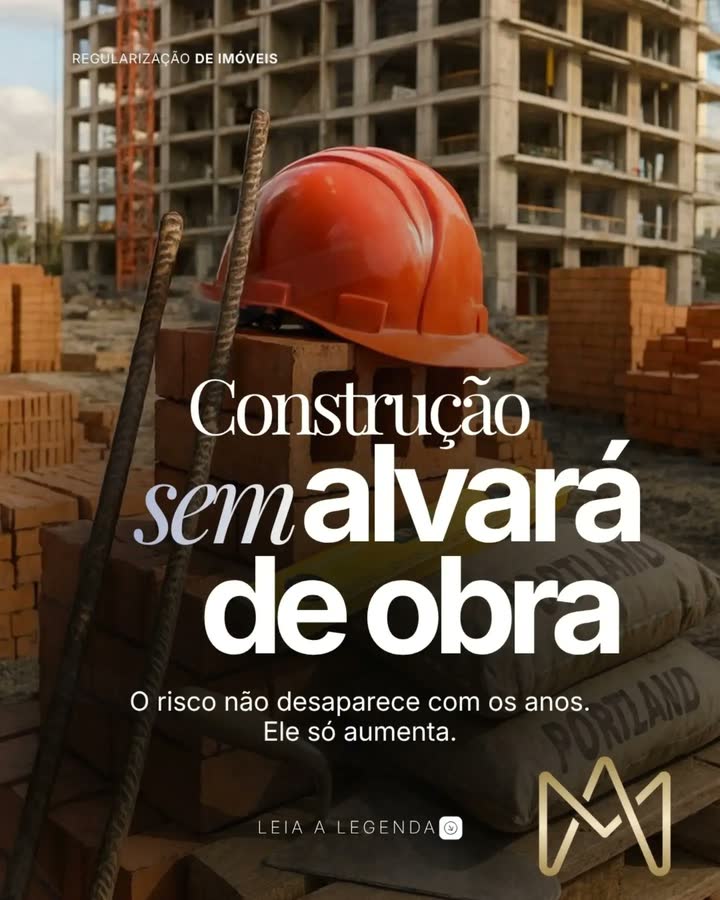Post: Construção sem alvará de obra