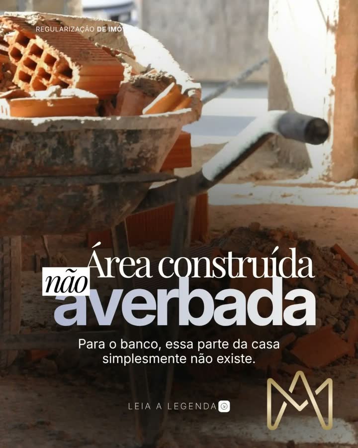 Post: Área construída não averbada